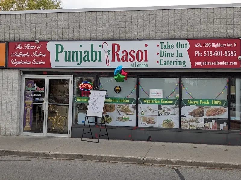 Punjabi Rasoi vegetarian Indian restaurant London Ontario