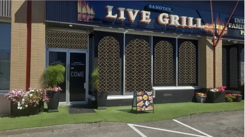 Sahota's Live Grill restaurant in Surrey BC